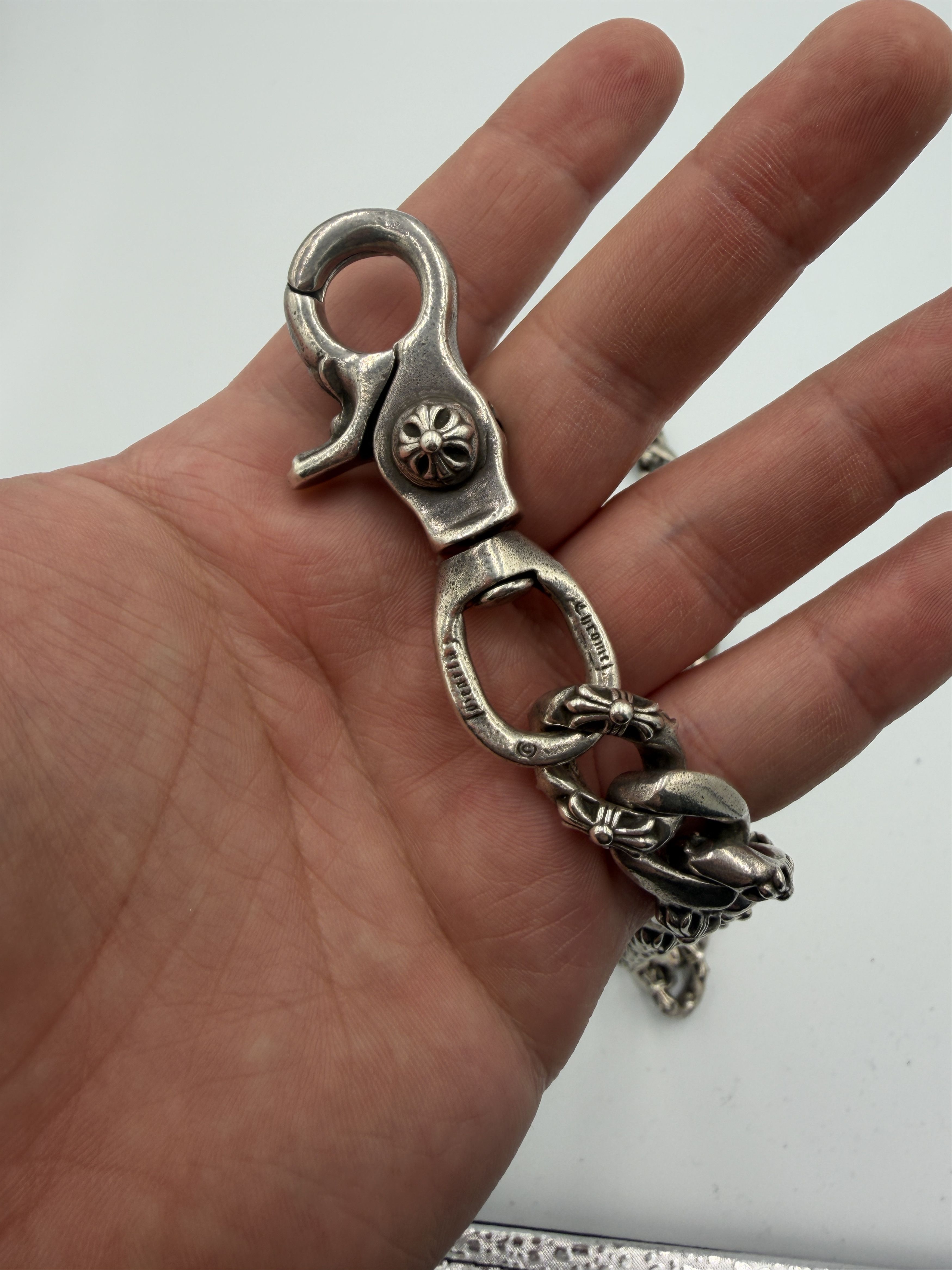 Chrome Hearts Chrome Hearts Silver Fancy Link Wallet Chain Size ONE SIZE - 4 Thumbnail