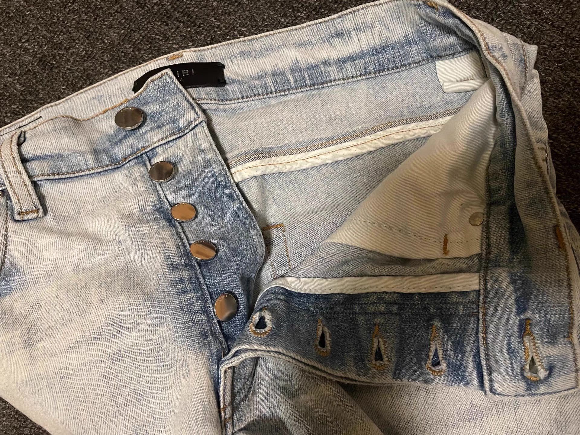Amiri Amiri high street destroyed jeans Q4 Size US 32 / EU 48 - 6 Thumbnail