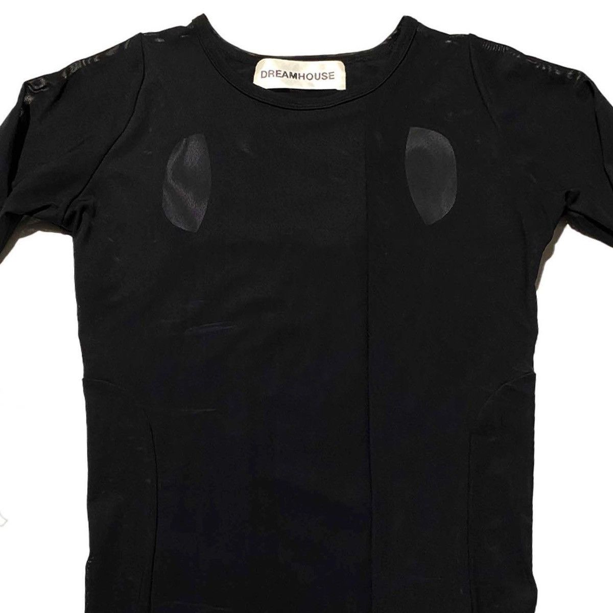 Rick Owens Dreamhouse Window Mesh Longsleeve Tee - Small Black Size US S / EU 44-46 / 1 - 7 Thumbnail