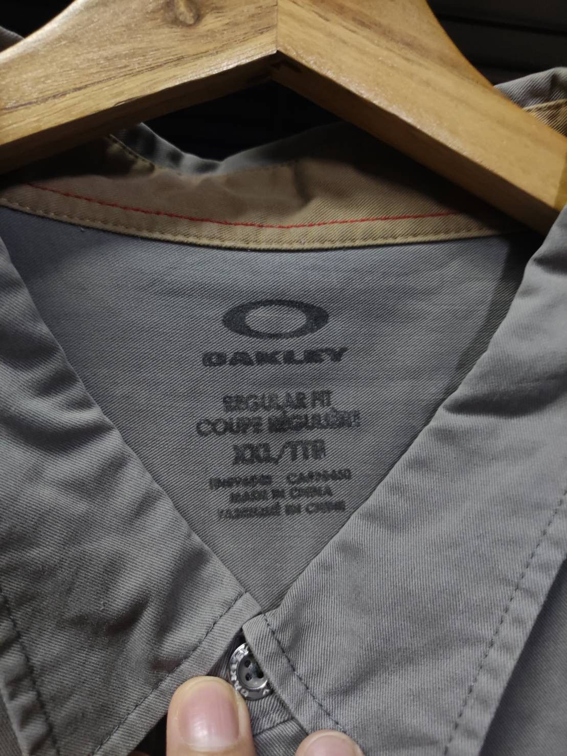 Oakley Oakley Button Up Short Sleeve Shirt Size US XXL / EU 58 / 5 - 6 Thumbnail