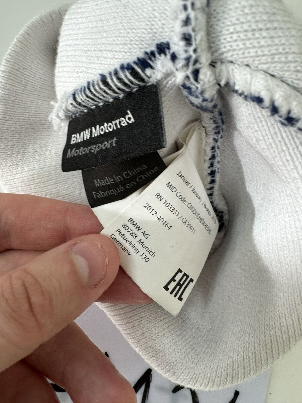BMW BMW Motorrad hat cap Size ONE SIZE - 3 Thumbnail