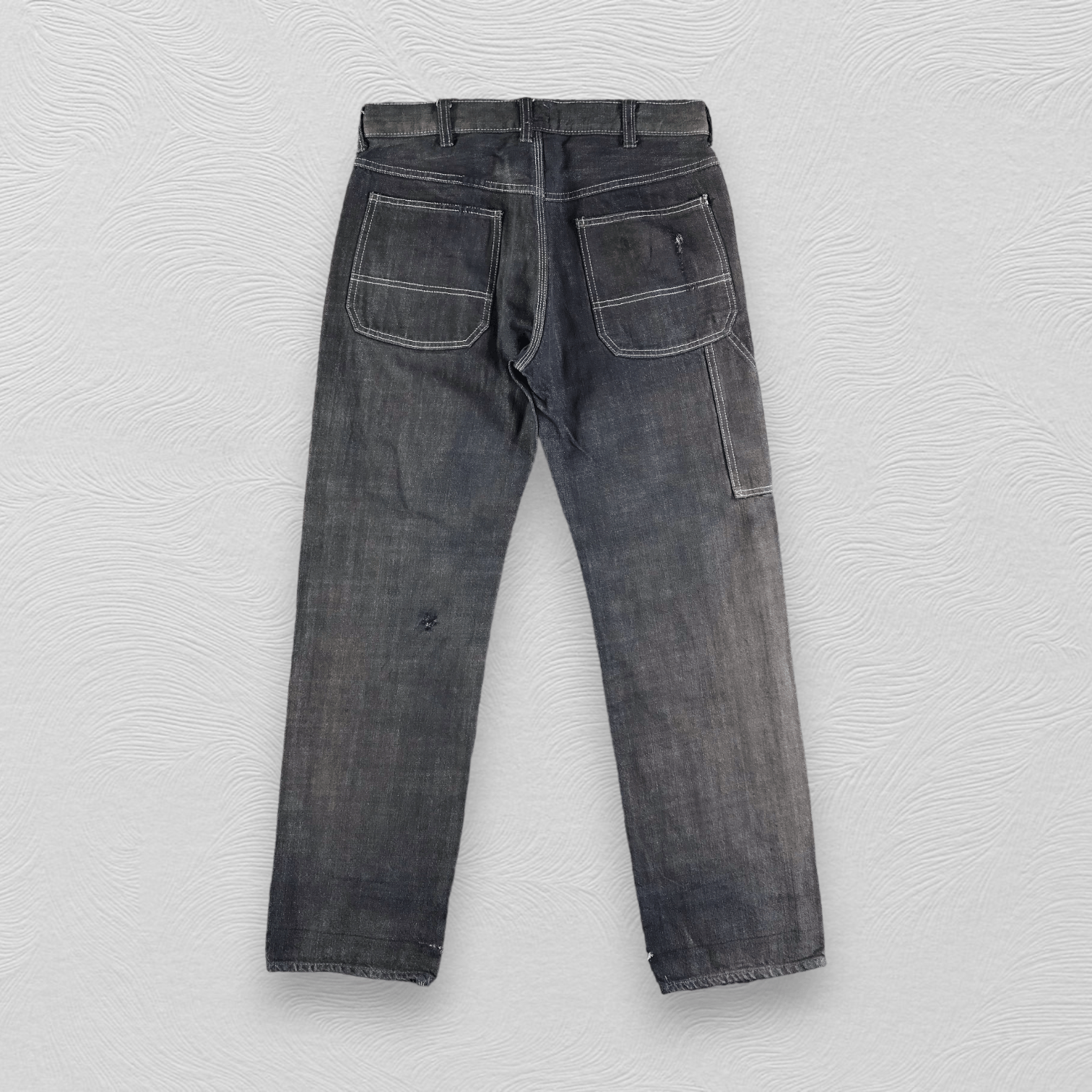 Japanese Brand Vintage Japanese Psycho Wheels Carpenter Jeans KJ2936 Size US 32 / EU 48 - 2 Thumbnail