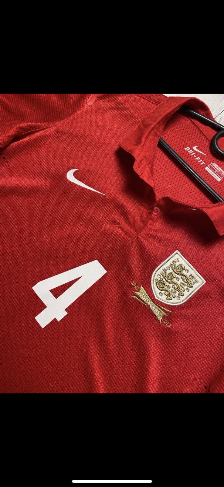 Nike Vintage Nike England soccer jersey women’s player 4 L Size L / US 10 / IT 46 - 7 Thumbnail