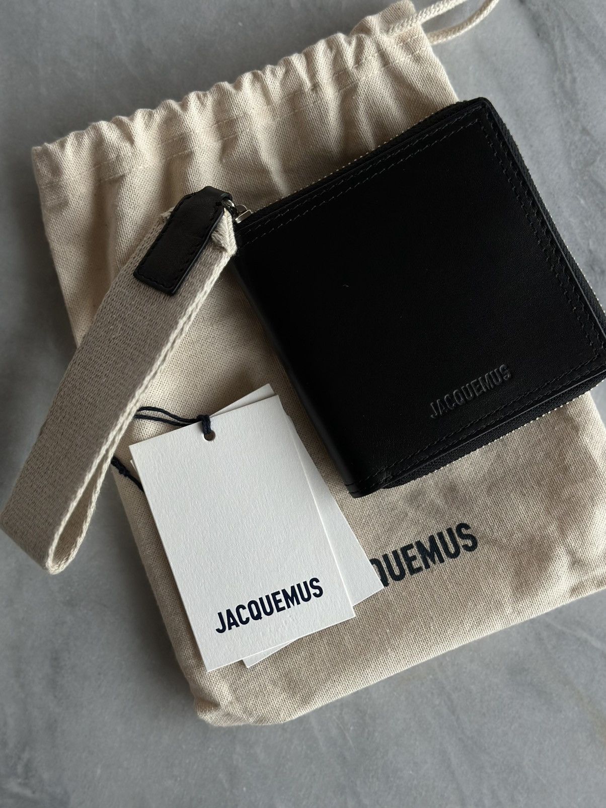 Jacquemus JACQUEMUS LE CARRÉ ROND 100% Leather zip around wallet Size ONE SIZE - 8 Thumbnail
