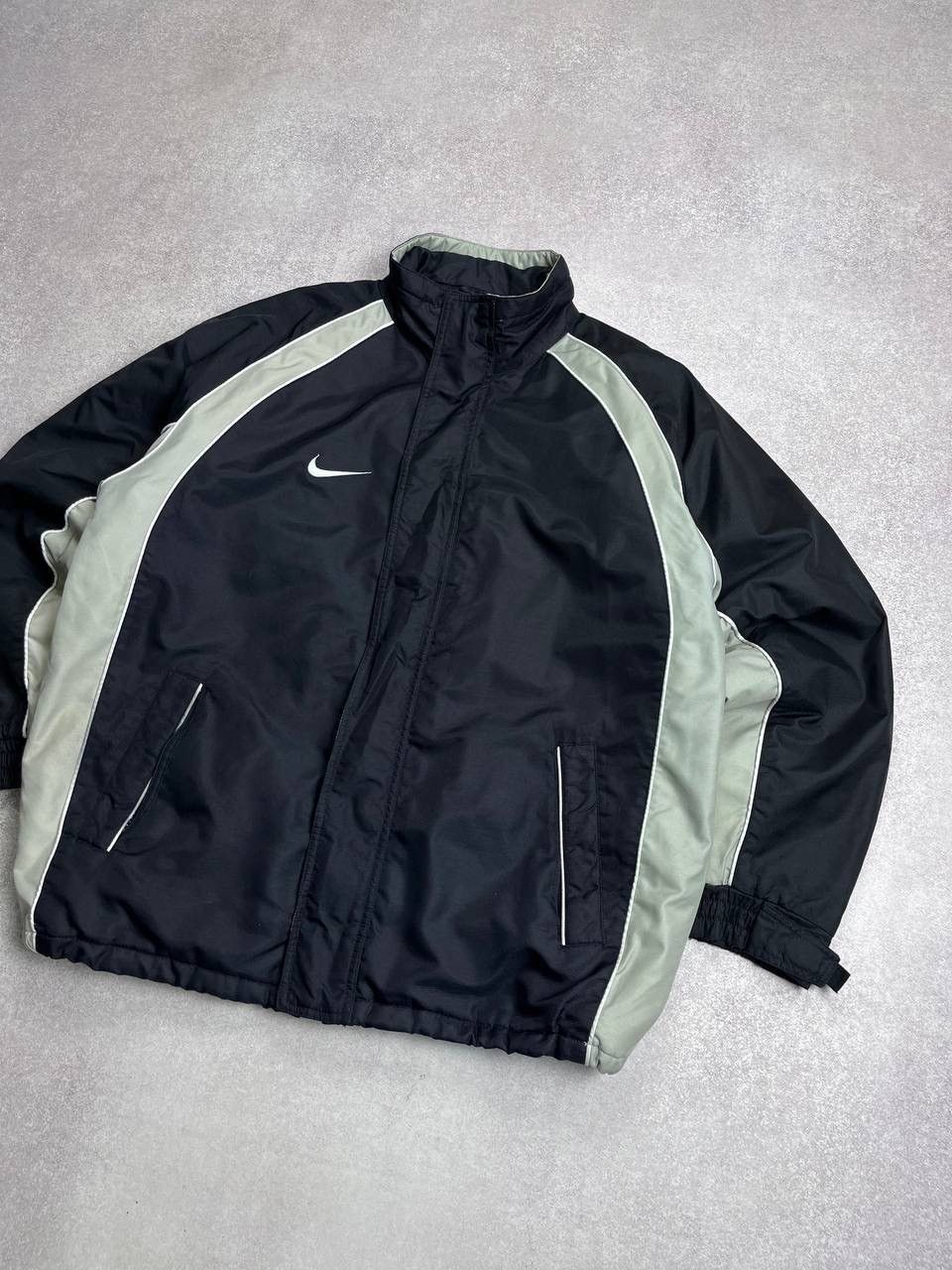 Vintage Vintage Nike Hockey Swoosh Winter Down Jacket Size US M / EU 48-50 / 2 - 2 Thumbnail