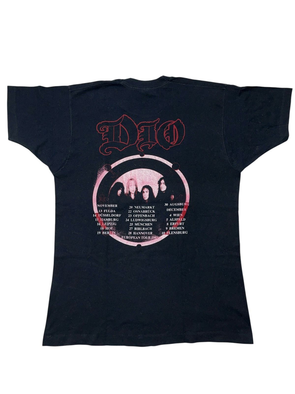 Band Tees × Vintage Vintage Dio Strange Highways European Tour 1993 Shirt Metal Size US L / EU 52-54 / 3 - 2 Thumbnail
