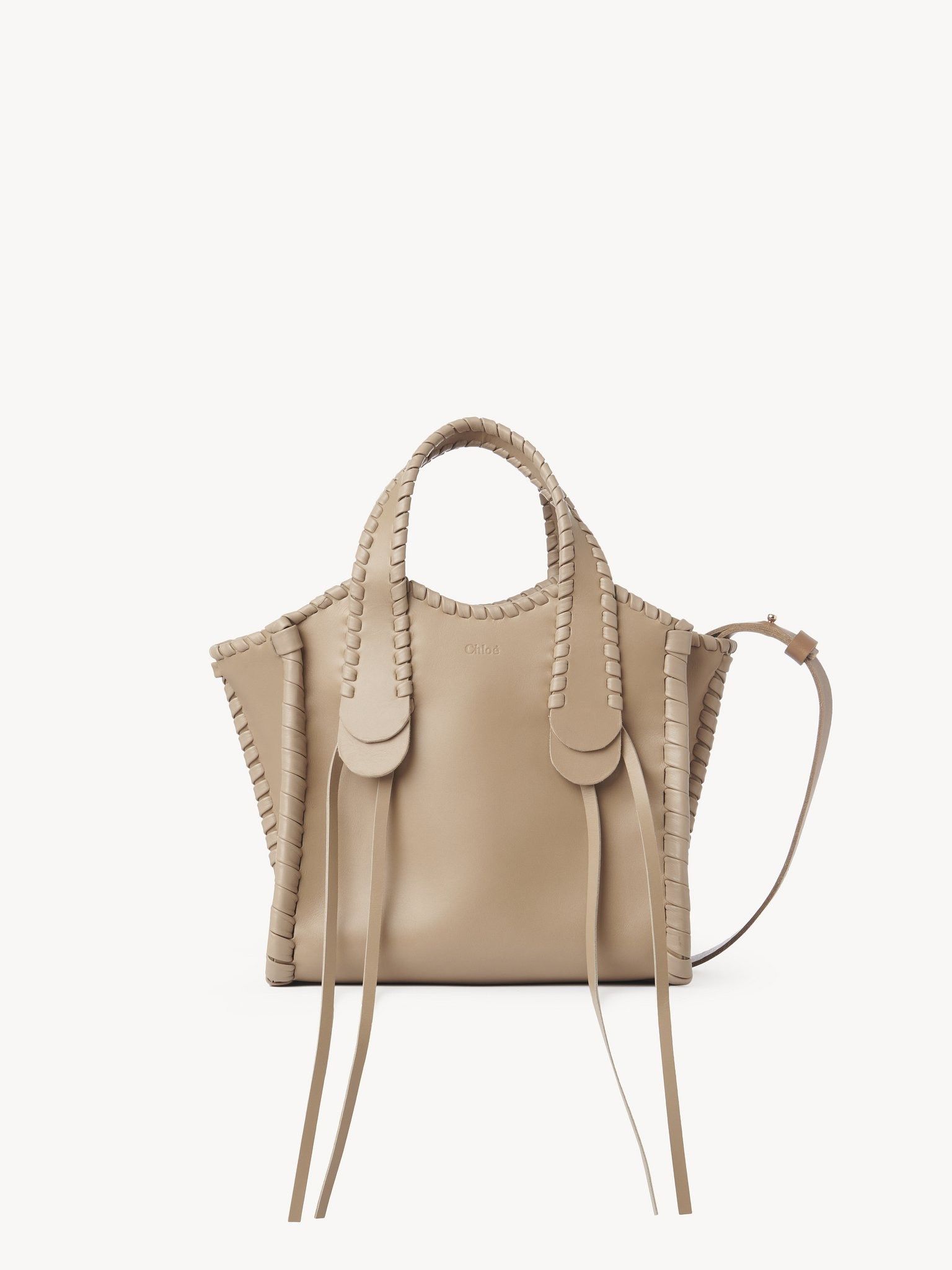 Chloe o1loc1c0325 Size: OS / CHC23 Mony Small Tote Bag Argil Brown Size ONE SIZE - 1 Thumbnail