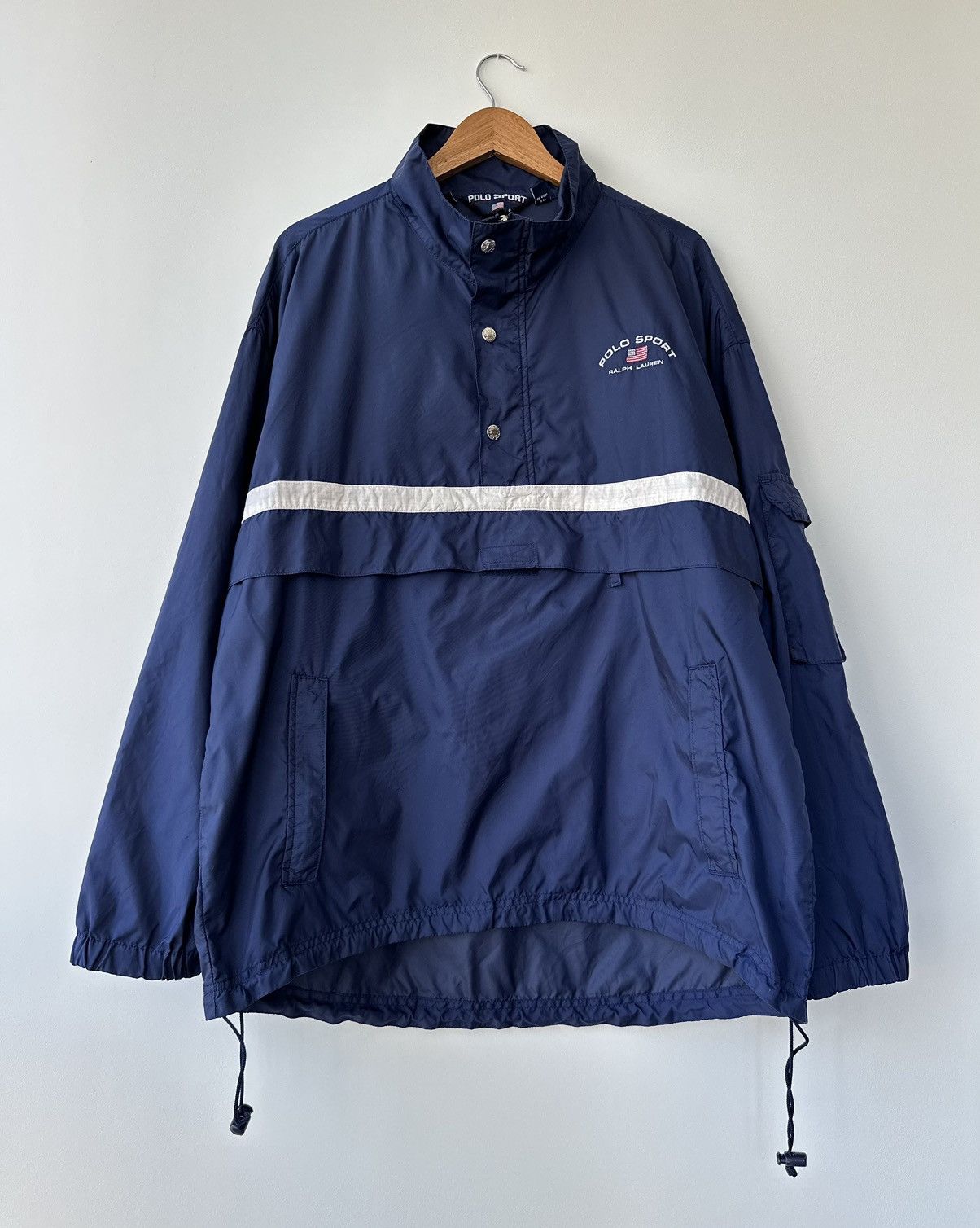 Ralph Lauren Sport × Vintage Polo Sport Ralph Lauren Proof Jacket Big Logo Men's Size L Size US L / EU 52-54 / 3 - 1 Thumbnail