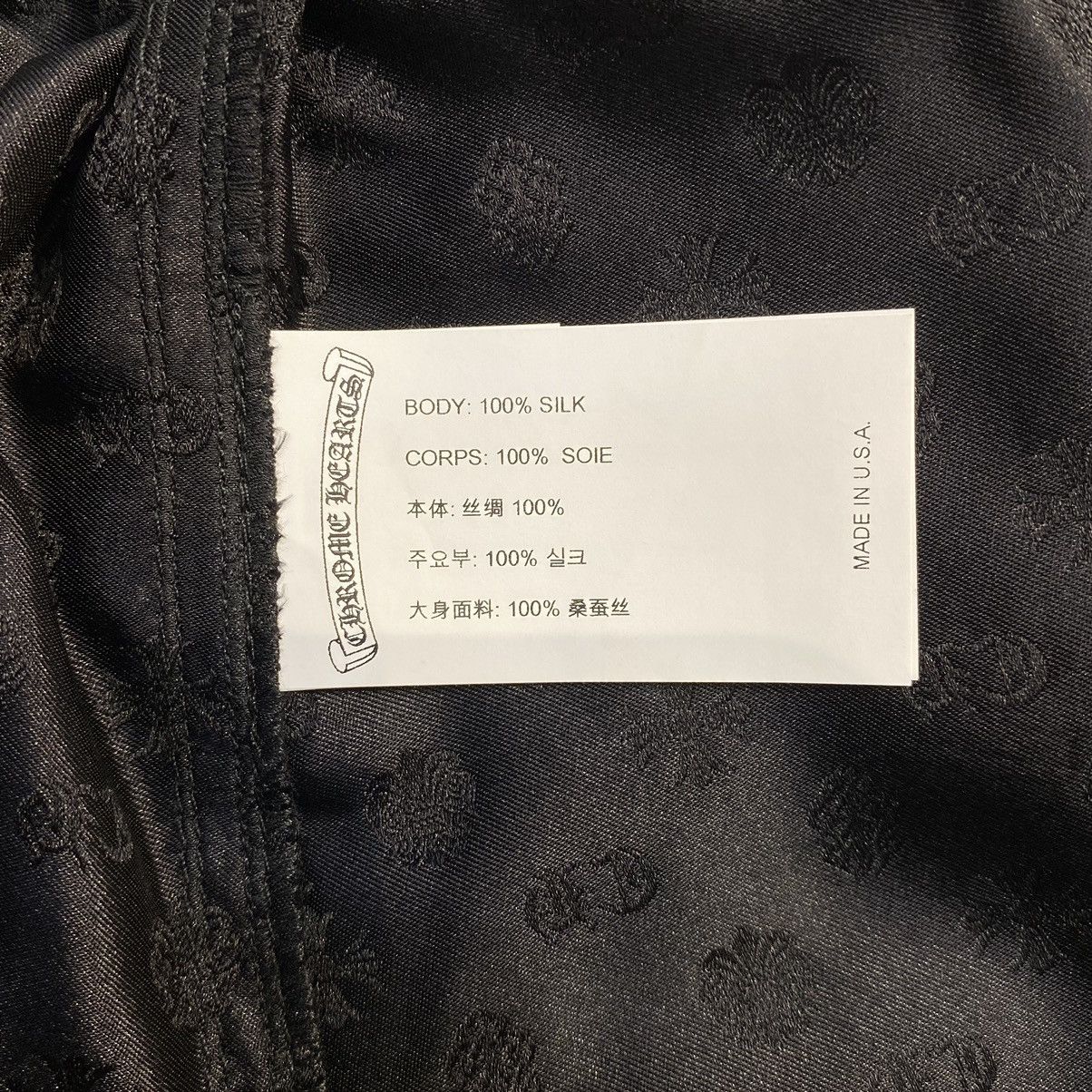 Chrome Hearts Chrome Hearts Multilogo Silk boxer short black Size US 28 / EU 44 - 6 Thumbnail