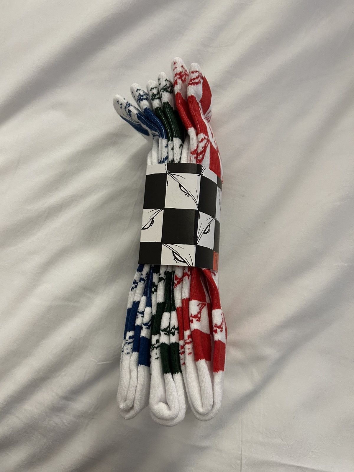 Chrome Hearts Chrome Hearts X Matty Boy 99 Eyes Multi Socks Size Medium Size ONE SIZE - 4 Thumbnail