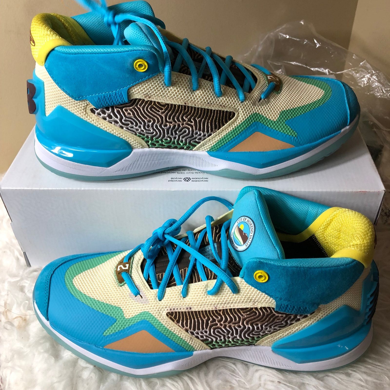 New Balance New Balance Kawhi Moreno Valley Basketball shoes Size 12.5 Size US 12.5 / EU 45-46 - 2 Thumbnail