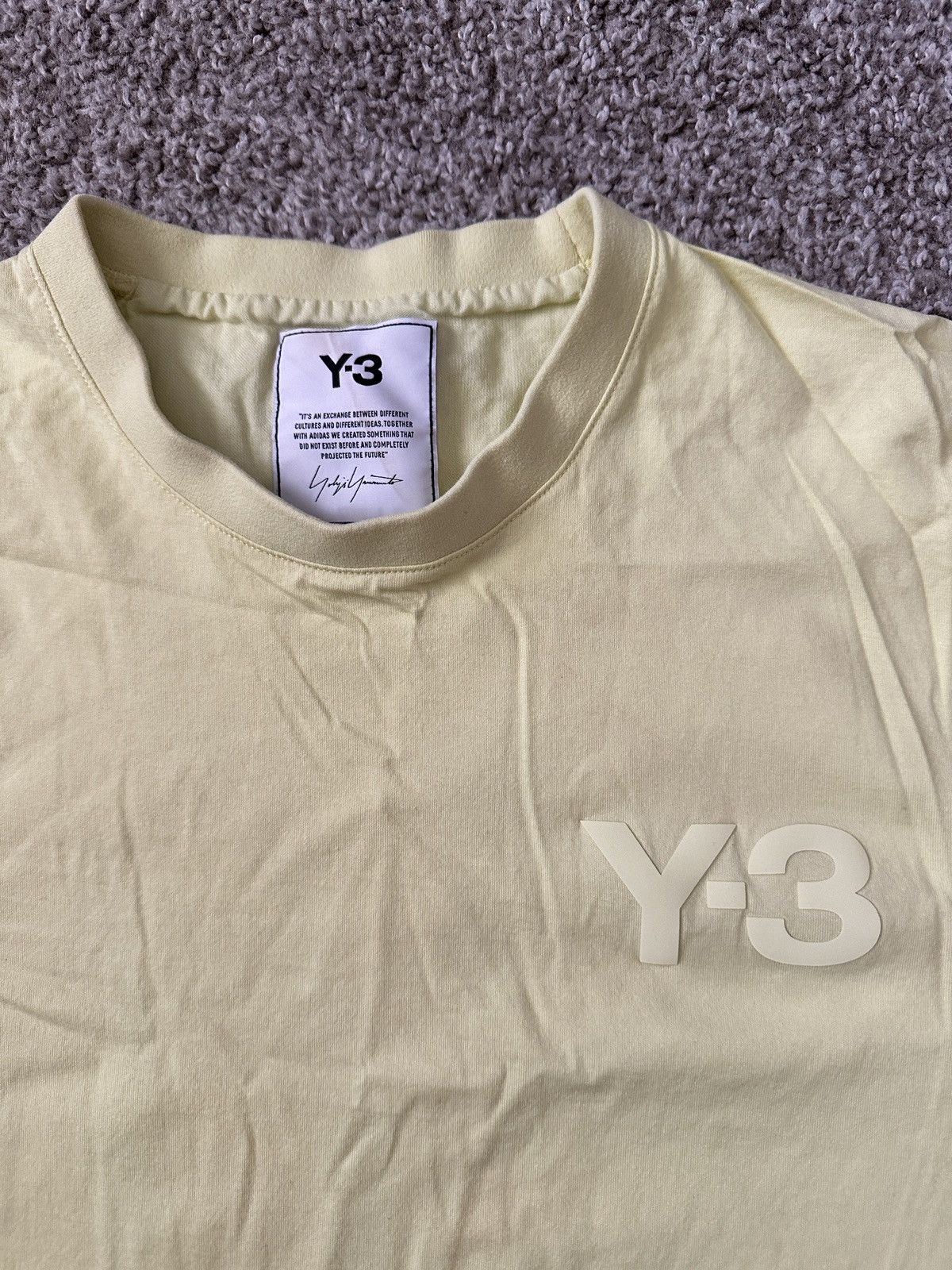 Y-3 Y-3 Logo Tee Size US M / EU 48-50 / 2 - 2 Thumbnail
