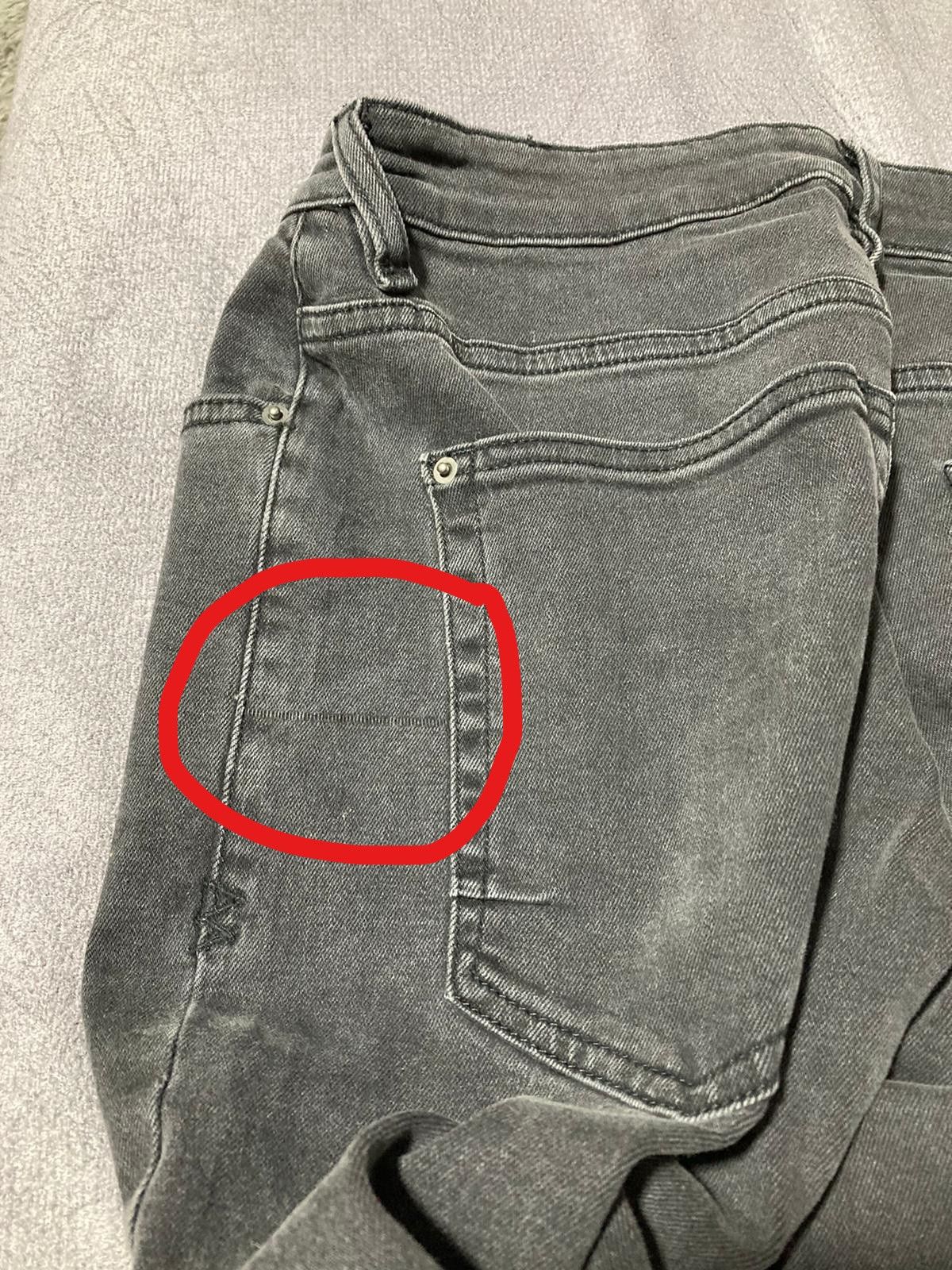 Ksubi Distressed Grey Jeans Size US 31 - 5 Thumbnail