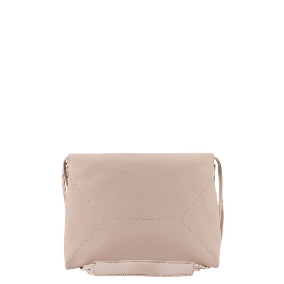 Brunello Cucinelli BRUNELLO CUCINELLI BC Duo $1850 Beige Leather Shoulder Bag N Size ONE SIZE - 2 Thumbnail