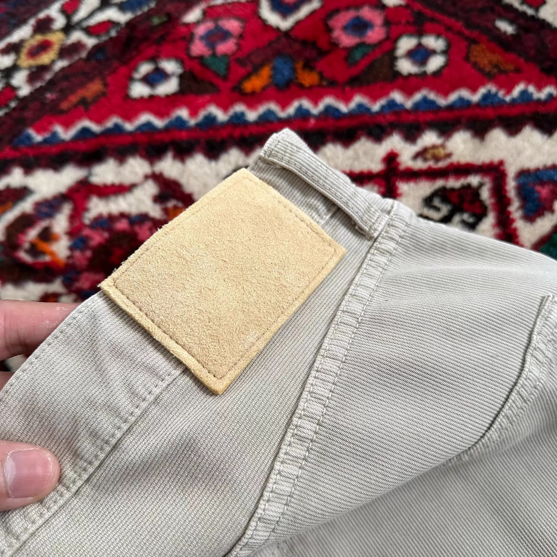 Visvim VISVIM 24SS FLUXUS 01 DMGD BEIGE 4 DRY PIQUE Pants Size US 36 / EU 52 - 7 Thumbnail