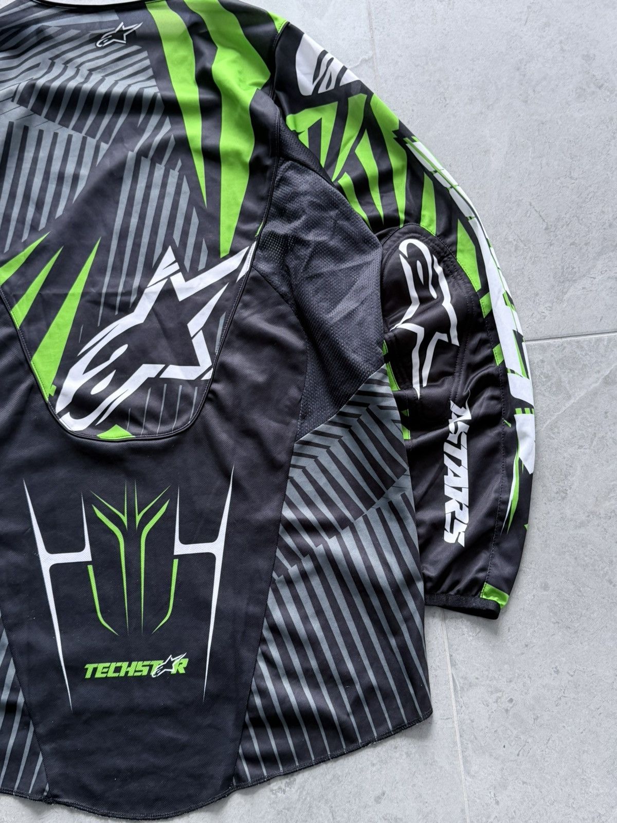 Alpinestars Vintage Y2K Alpinestars Moto Jersey ASAP Rocky Style Size US XL / EU 56 / 4 - 7 Thumbnail