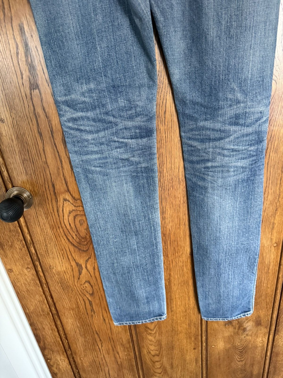 Celine FW22 Celine Hedi Slimane blue skinny jeans in Union wash 29 Size US 29 - 15 Thumbnail