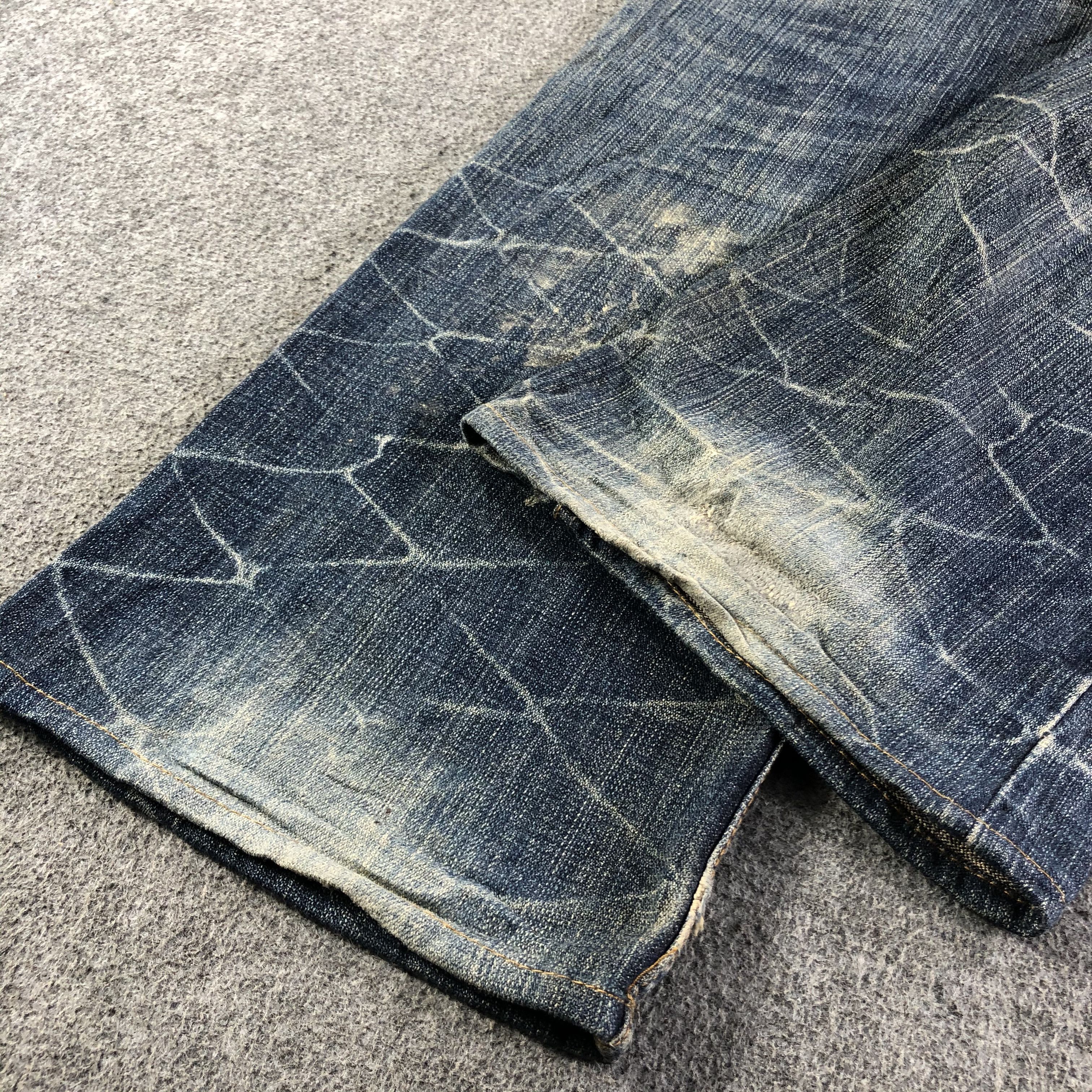 Vintage Vintage Flash Report Jeans-J3878 Size US 35 - 6 Thumbnail