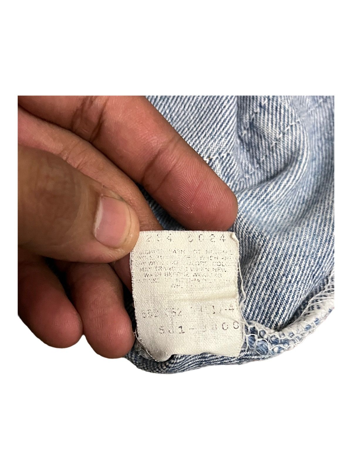 LVC × Levi's Vintage Clothing Vintage USA 90’s Levi’s 501 Button Fly Cut Off Shorts Size US 35 - 9 Thumbnail