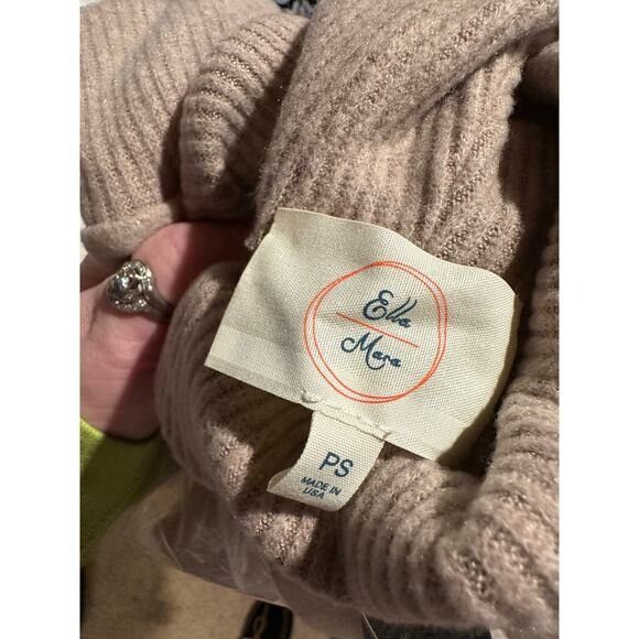 Anthropologie Cozy Beige Turtleneck Pullover Sweater With Drawstring For W Size S / US 4 / IT 40 - 7 Thumbnail