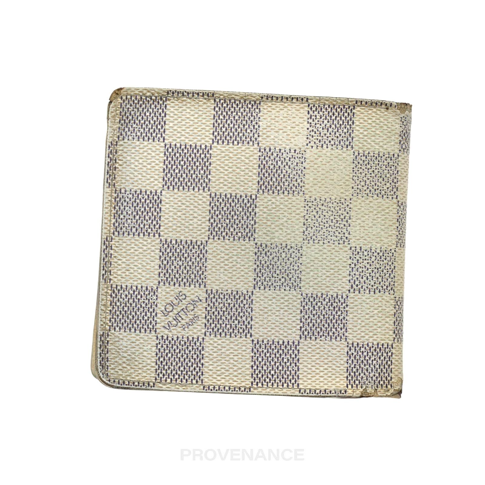Louis Vuitton 🔴 Louis Vuitton Marco Wallet - Damier Azur Size ONE SIZE - 2 Thumbnail