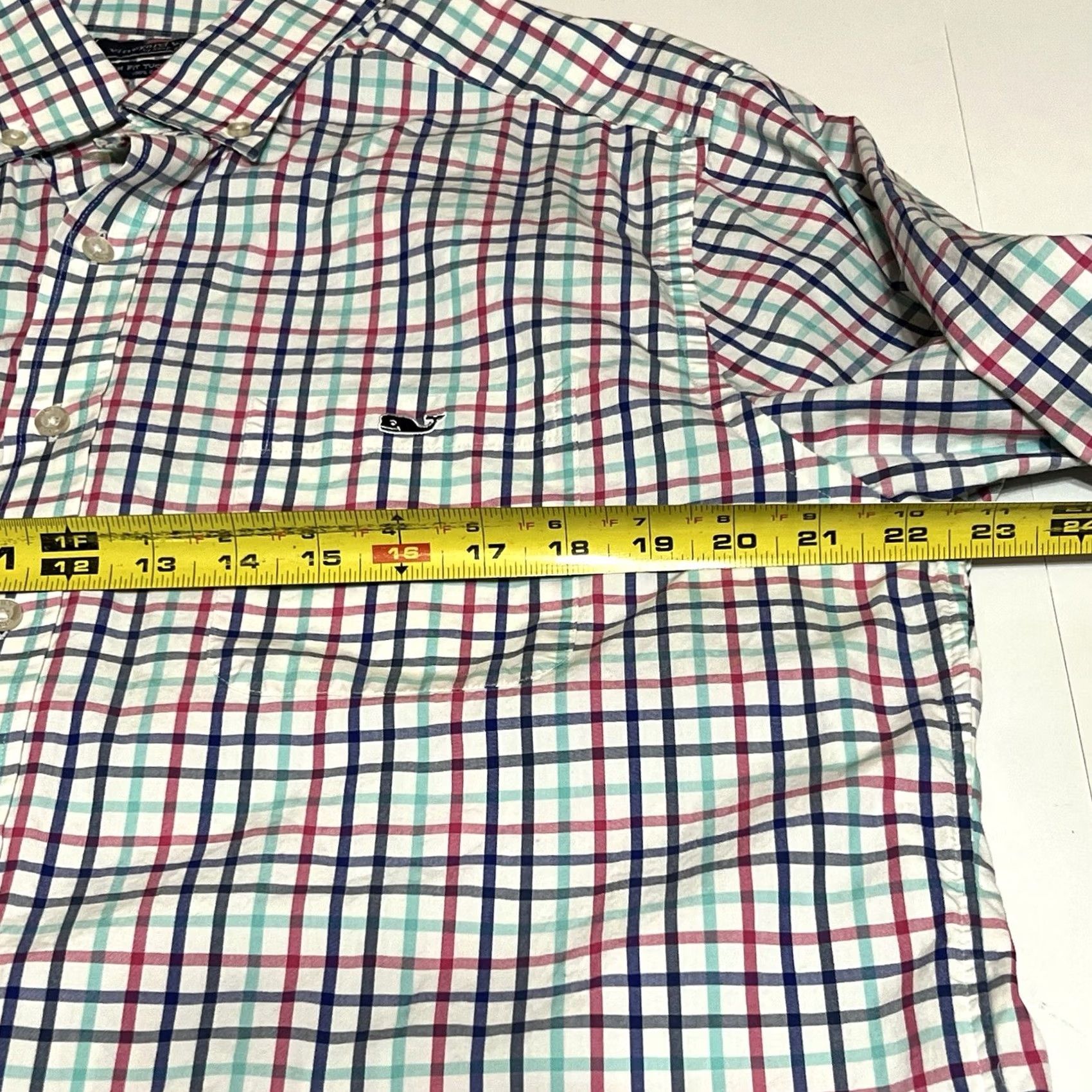 Vineyard Vines Vineyard Vines Tucker Shirt Slim Fit Mens L Plaid Long Sleeve Button-Down Size US L / EU 52-54 / 3 - 6 Thumbnail