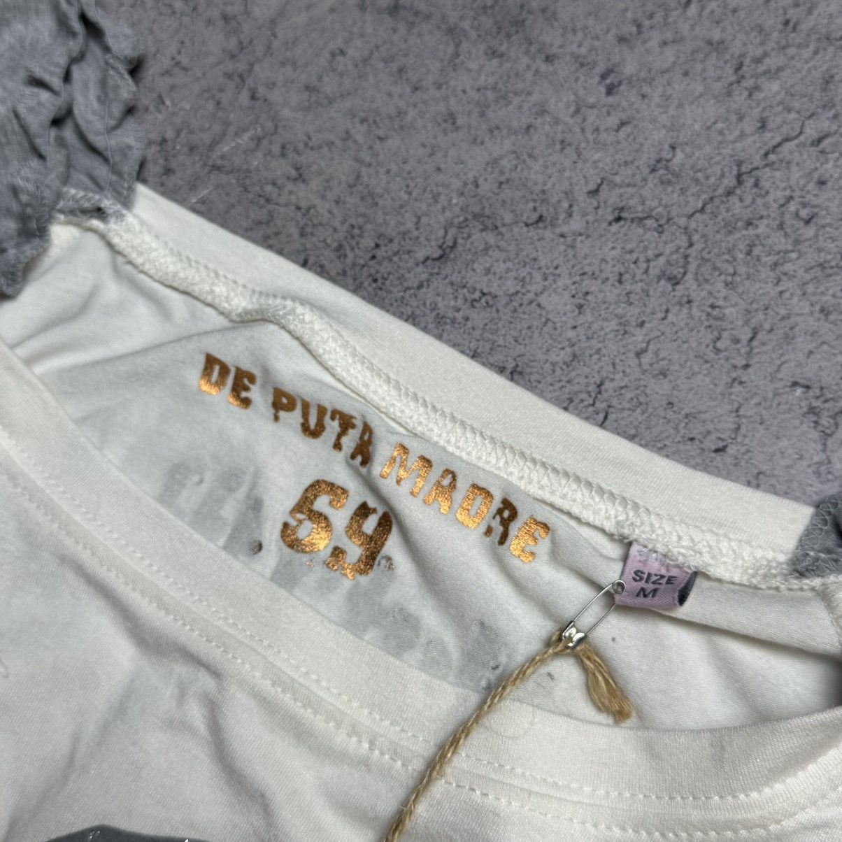 Other NEW De Puta Madre Y2K RARE Long sleeve T Shirt Size M / US 6-8 / IT 42-44 - 9 Thumbnail