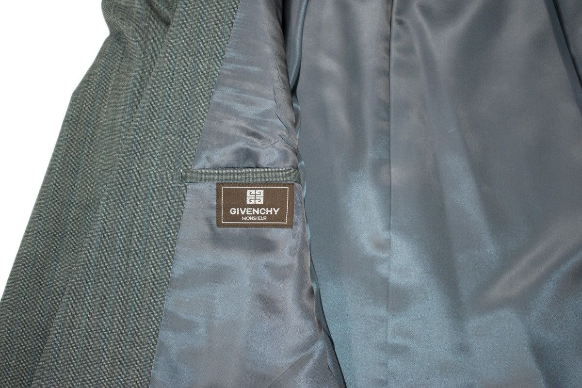 Givenchy × Vintage Vintage Givenchy Monsieur Single Breasted Blazer Size 42R - 6 Thumbnail