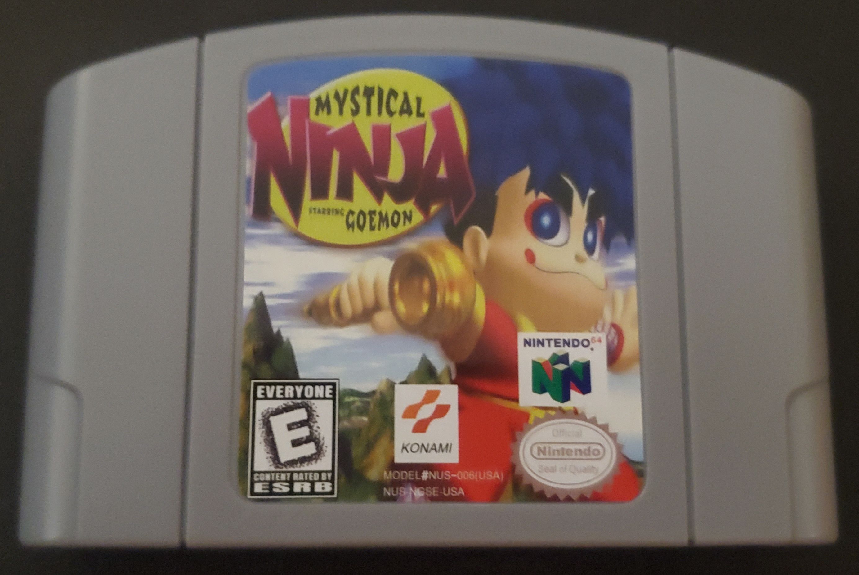 Nintendo Mystical Ninja Starring Goemon N64 Nintendo 64 Video Game Size ONE SIZE - 1 Thumbnail