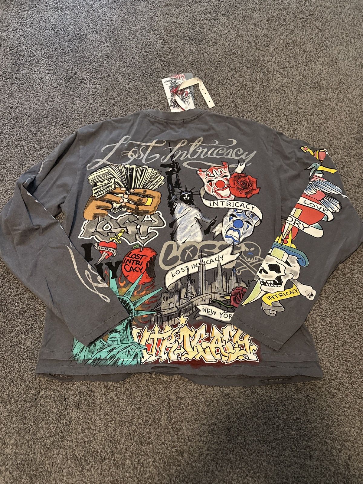 LOST INTRICACY ⛽️Lost Intricacy size small long sleeve tee - extremely dope🔥 Size US S / EU 44-46 / 1 - 2 Thumbnail