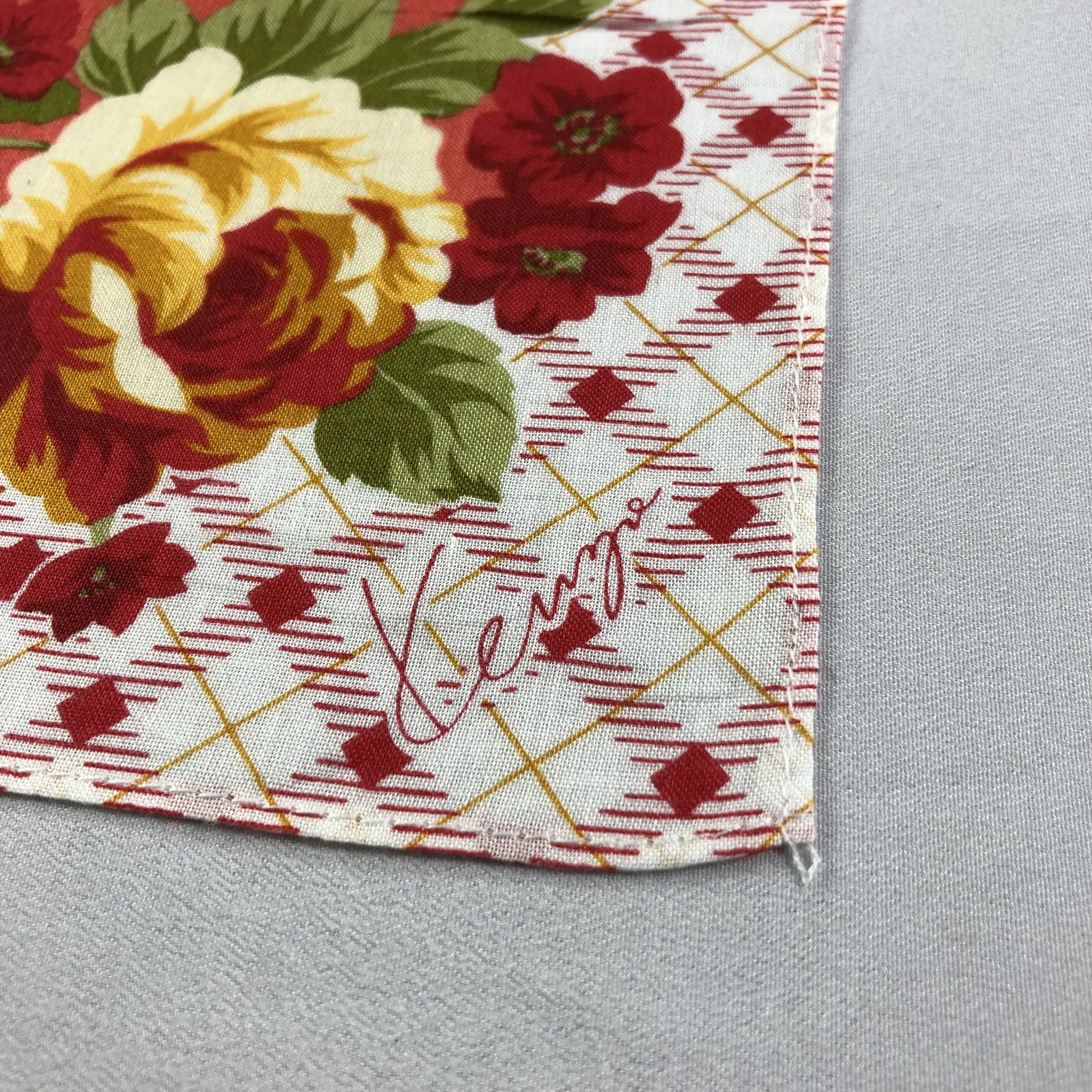 Kenzo Kenzo Floral Handkerchief Neckerchief Bandana H1608 Size ONE SIZE - 4 Thumbnail