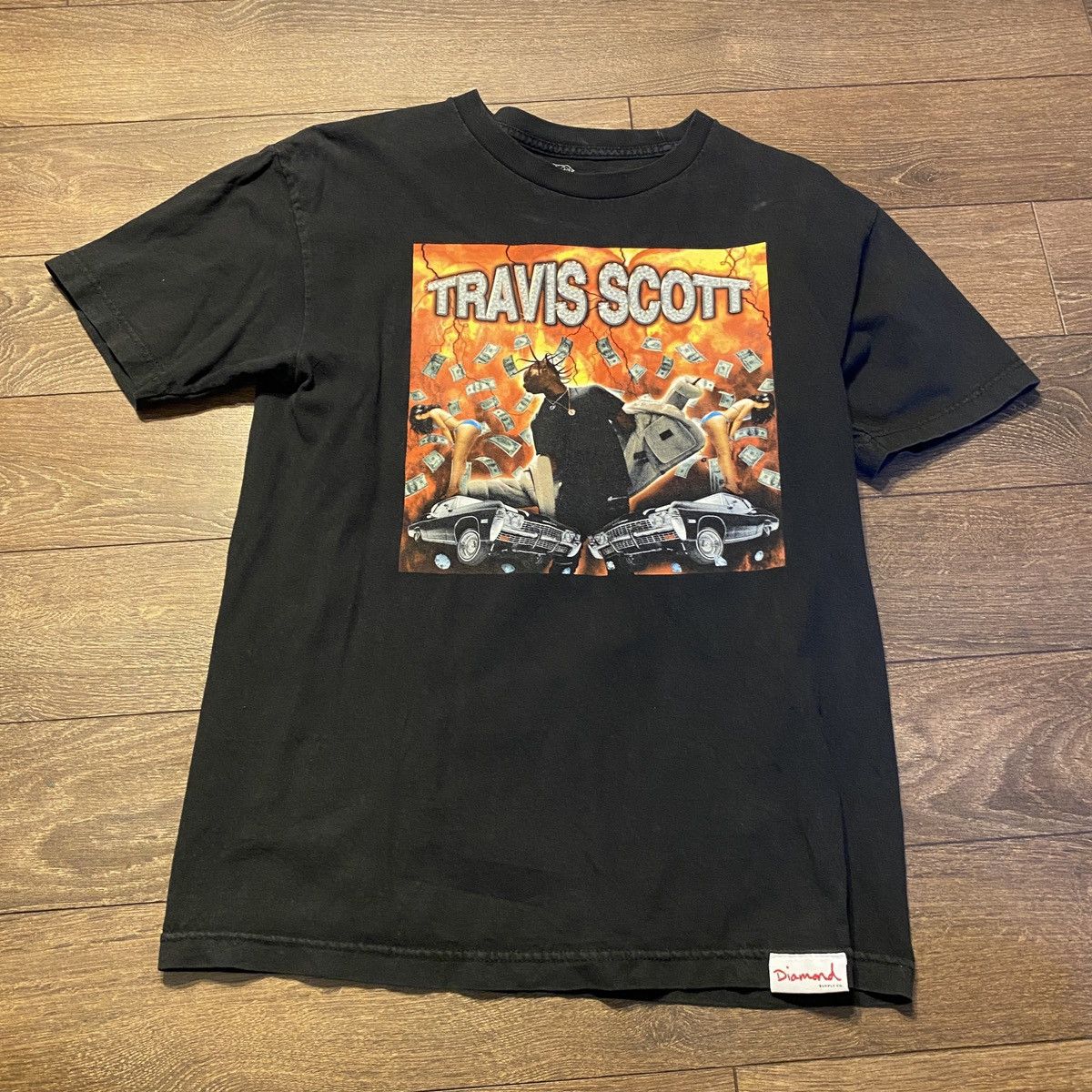 Travis Scott Diamond sold Supply Collab Hoodie