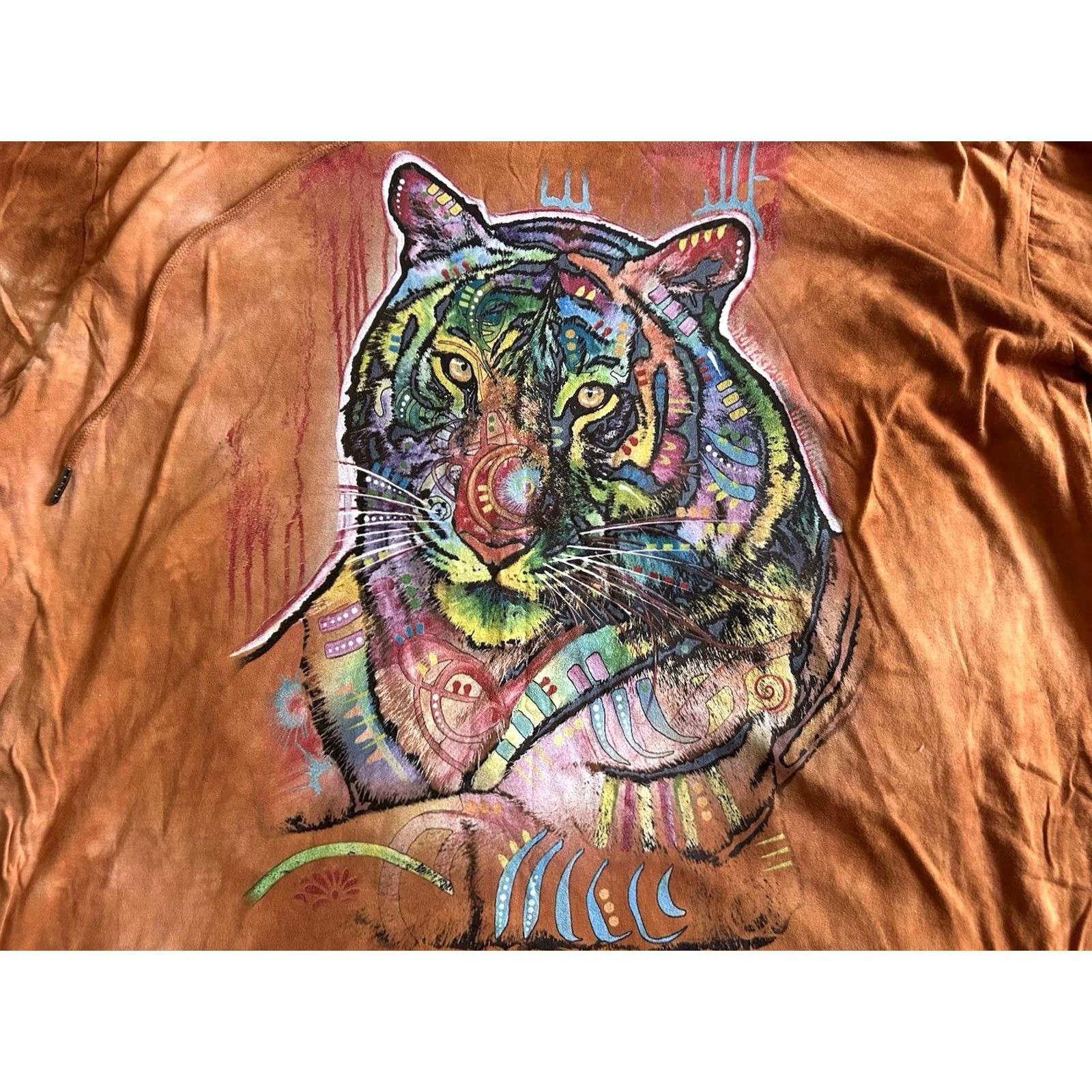 The Mountain The Mountain Russo Tiger Hooded Long Sleeve Shirt Size 2XL NWT Light Weight Size XXL / US 16-18 / IT 52-54 - 3 Thumbnail