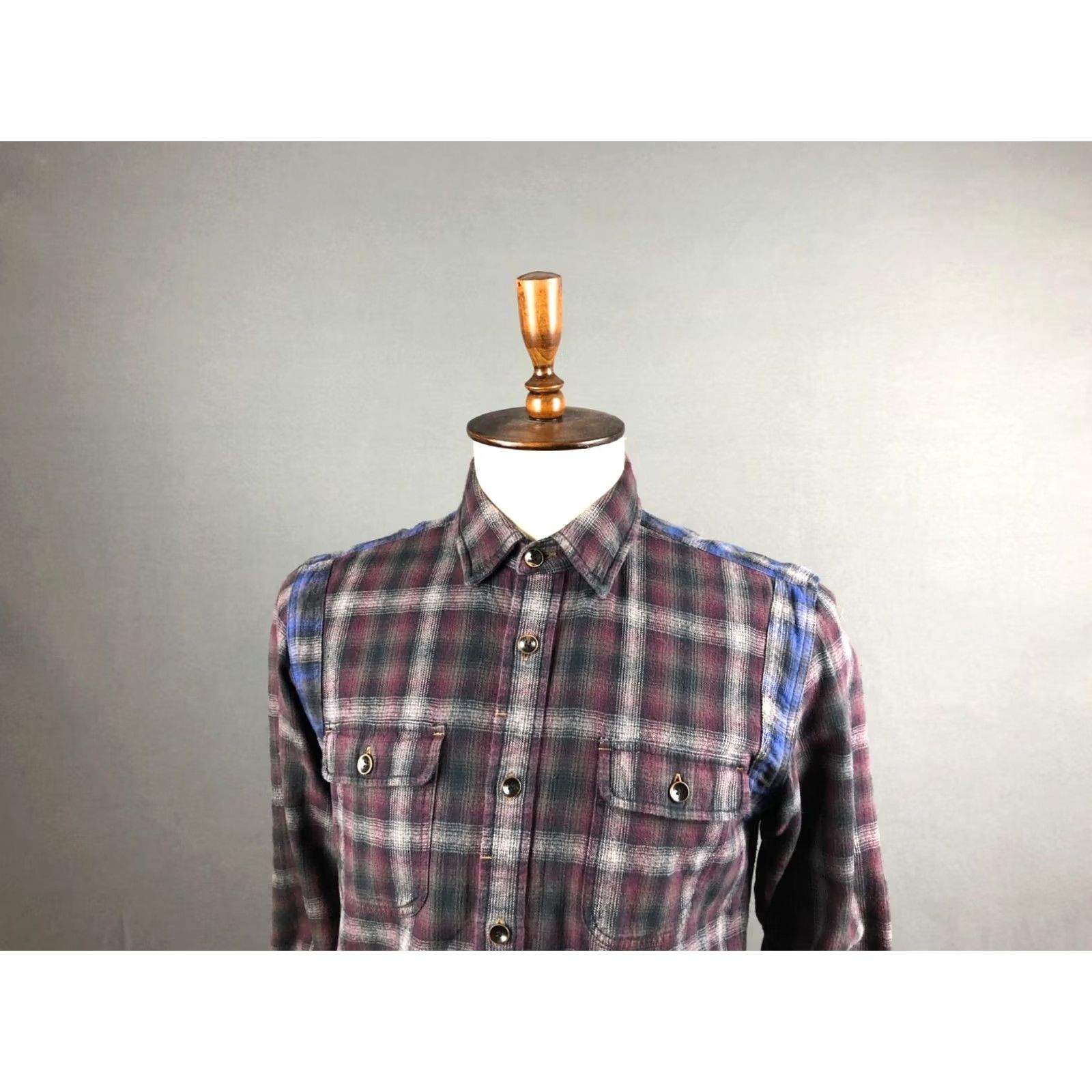 Edwin Edwin Conway Shirt Cotton Purple Men Size M Check Size US M / EU 48-50 / 2 - 5 Thumbnail