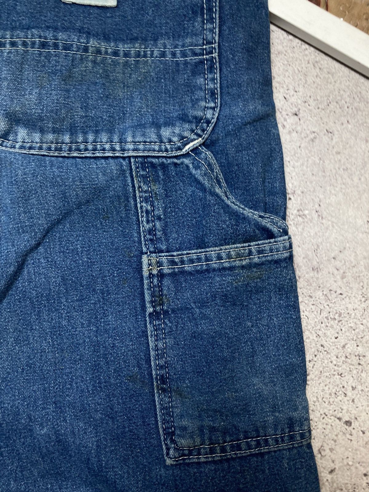Carhartt × Vintage Vintage Carhartt Carpenter Cargo Denim Pants 2000s Size US 30 / EU 46 - 9 Thumbnail