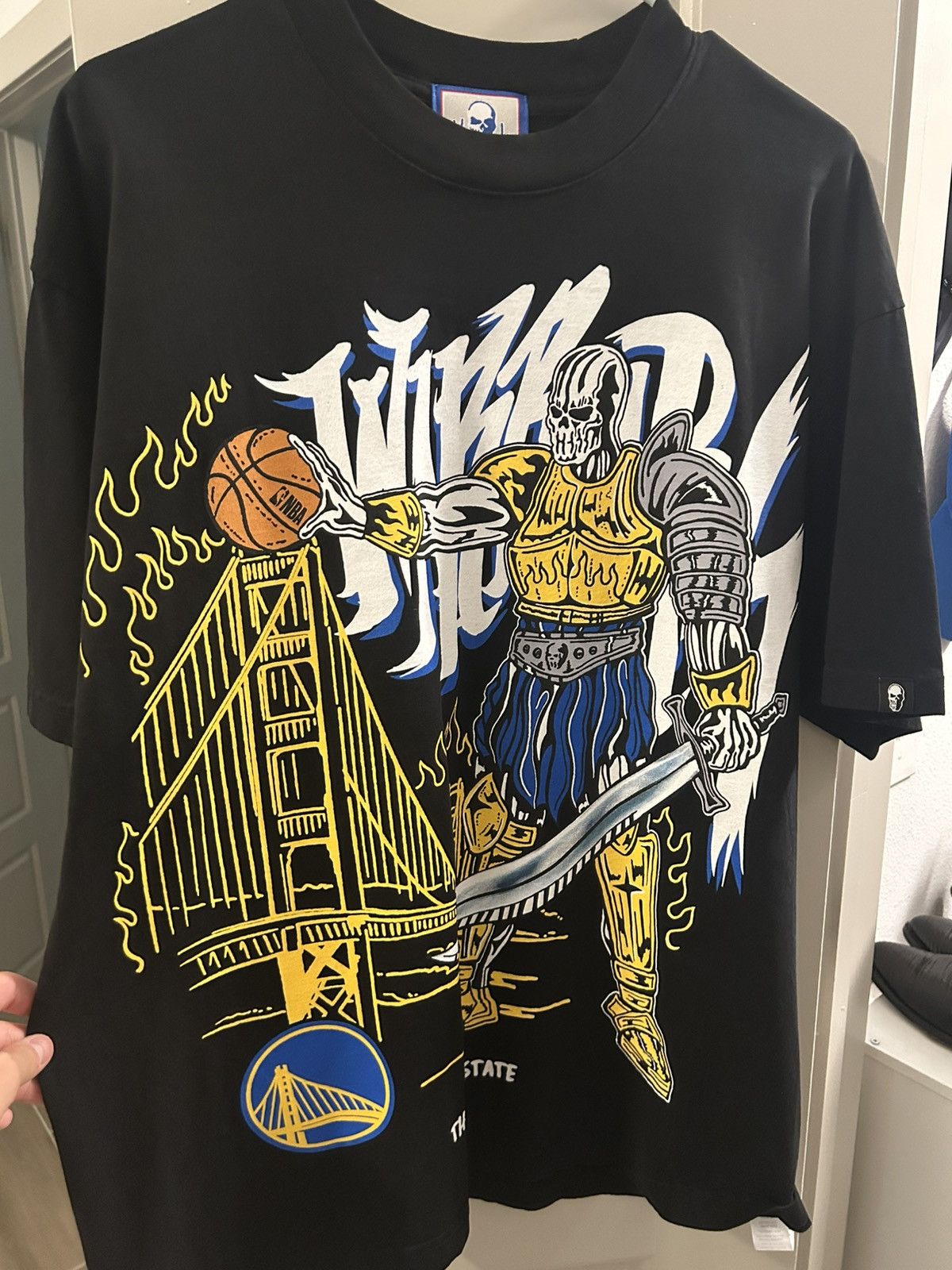 NBA × Warren Lotas Warren Lotas x Golden State Collab Shirt Size US L / EU 52-54 / 3 - 1 Thumbnail