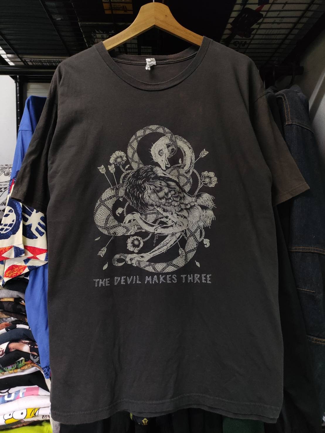 Band Tees The Devil Makes Three "Chains Are Broken" Promo T-Shirt Size US XL / EU 56 / 4 - 2 Thumbnail