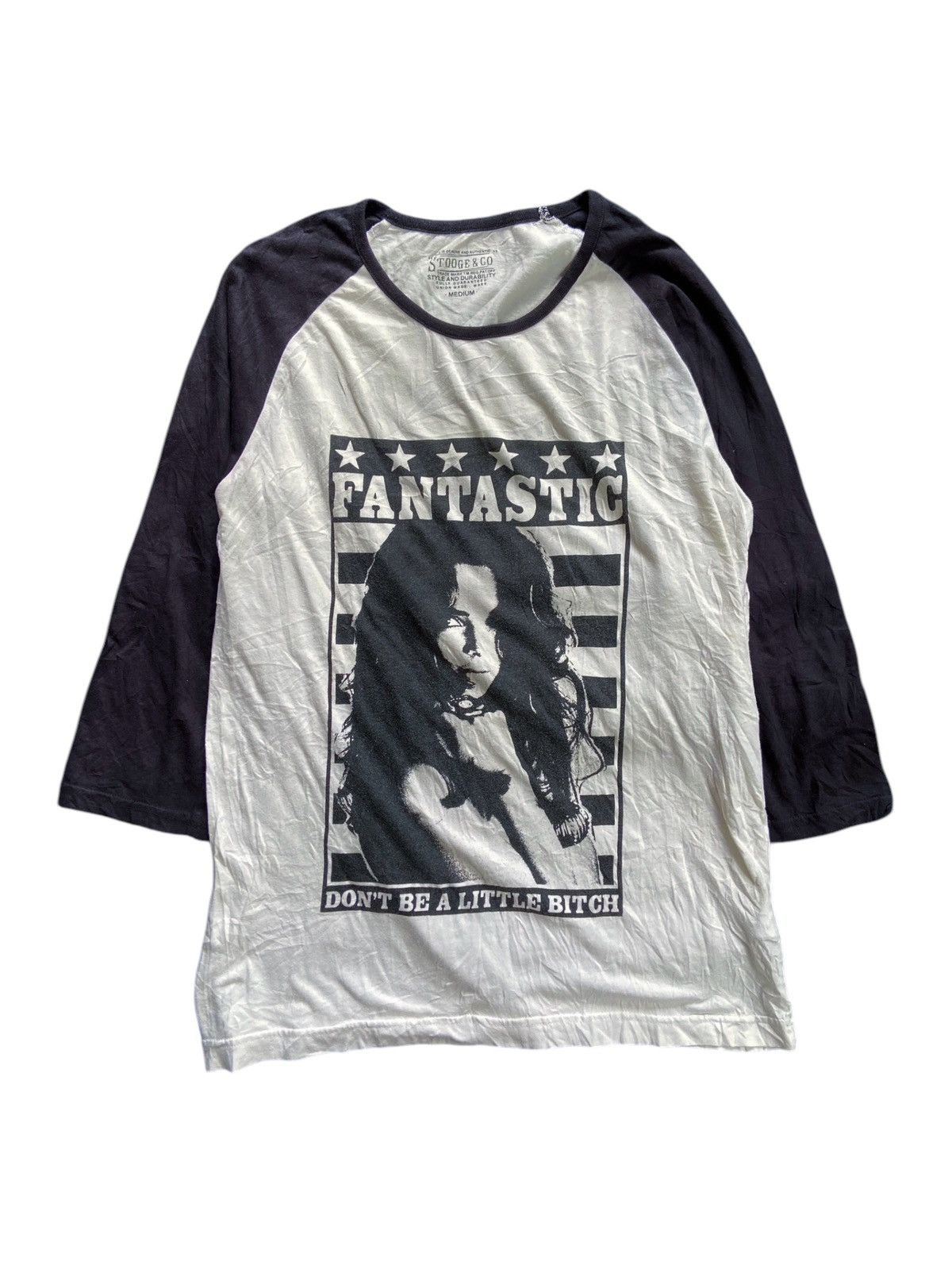 Japanese Brand STOOGE AND CO RAGLAN LONG SLEEVE Size US M / EU 48-50 / 2 - 1 Thumbnail