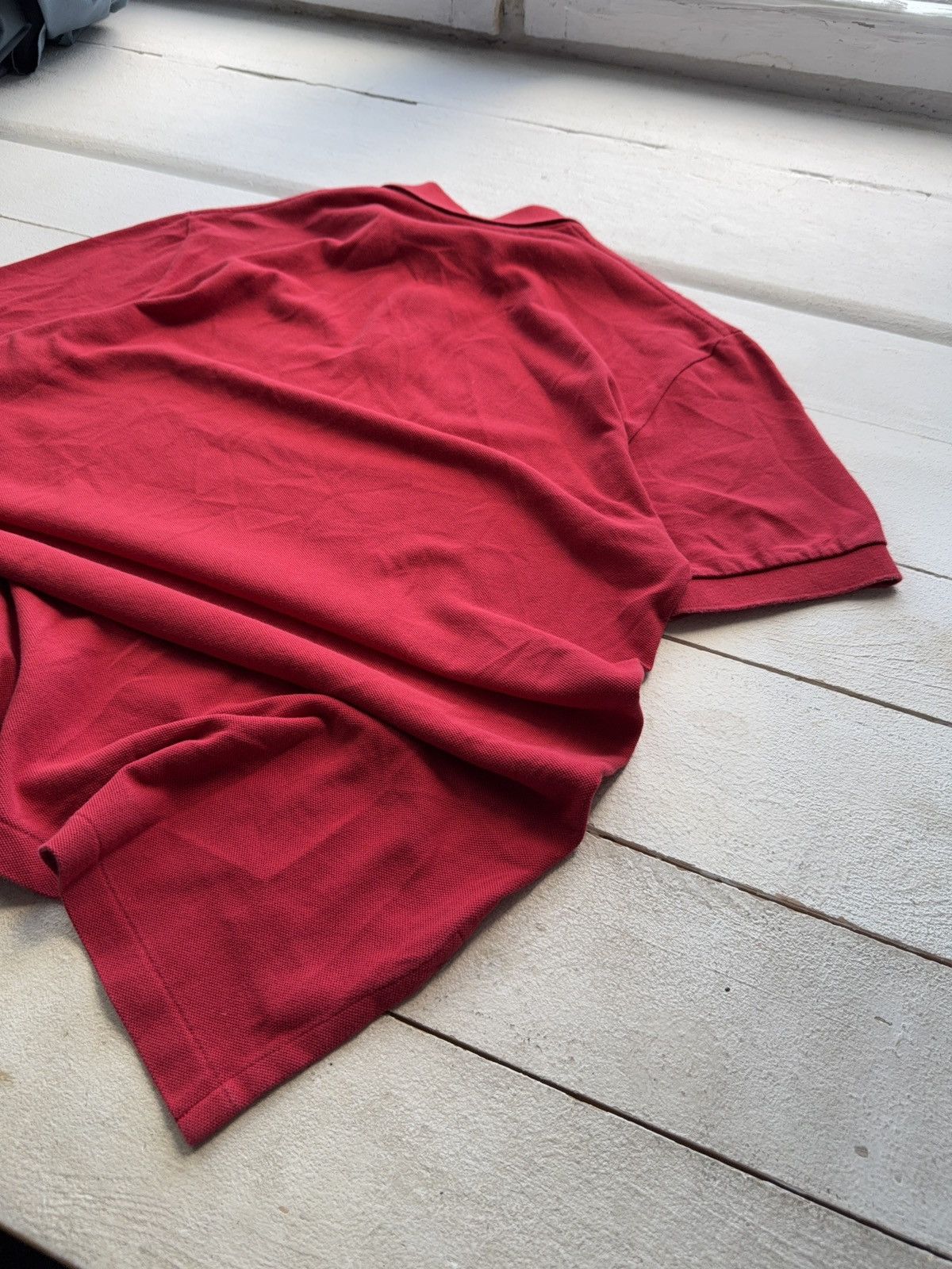 Polo Ralph Lauren Retro Luxury 90s Polo Ralph Lauren Red Polo Shirt 🐎 Size US L / EU 52-54 / 3 - 9 Thumbnail