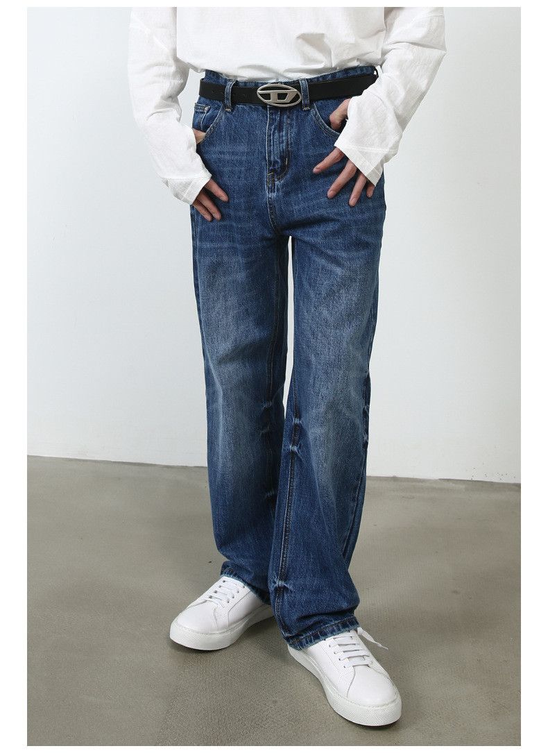 Japanese Brand × Jean Vintage Straight Loose Fit Washed Jeans Size US 32 / EU 48 - 2 Thumbnail