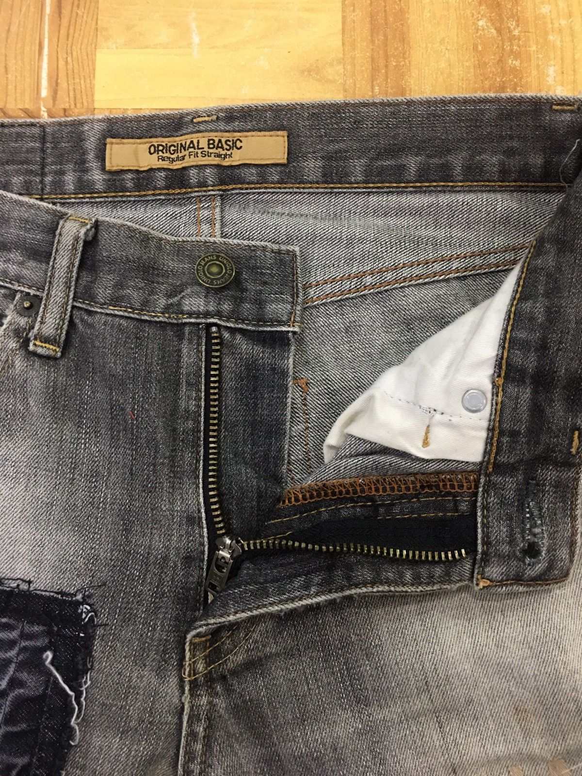 Japanese Brand × Uniqlo UNIQLO X CUSTOM MADE RARE Size US 29 - 10 Thumbnail