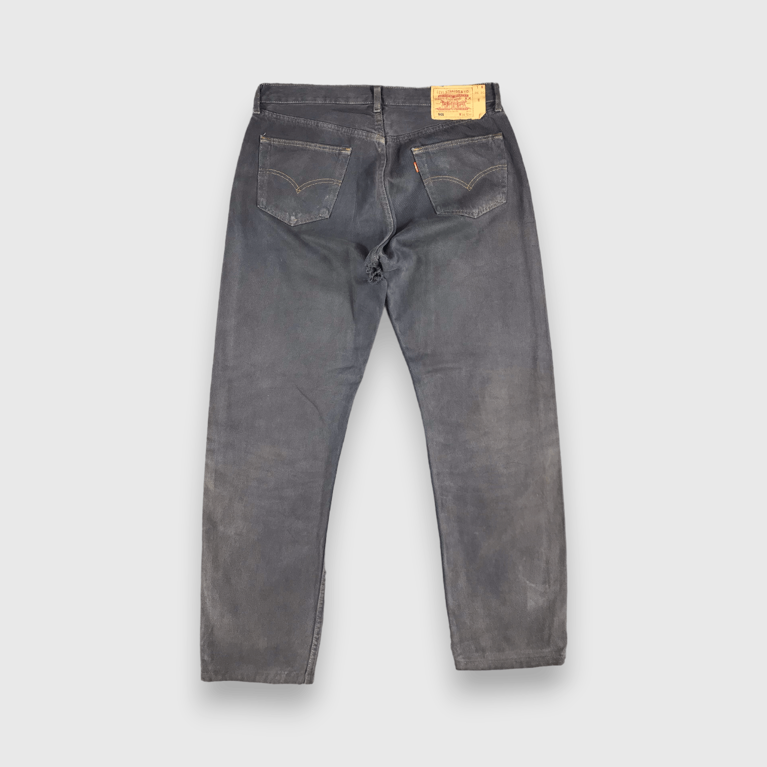 Levi's 90s Vintage Levis 501 Earth Tone Jeans-J1655 Size US 36 / EU 52 - 2 Thumbnail