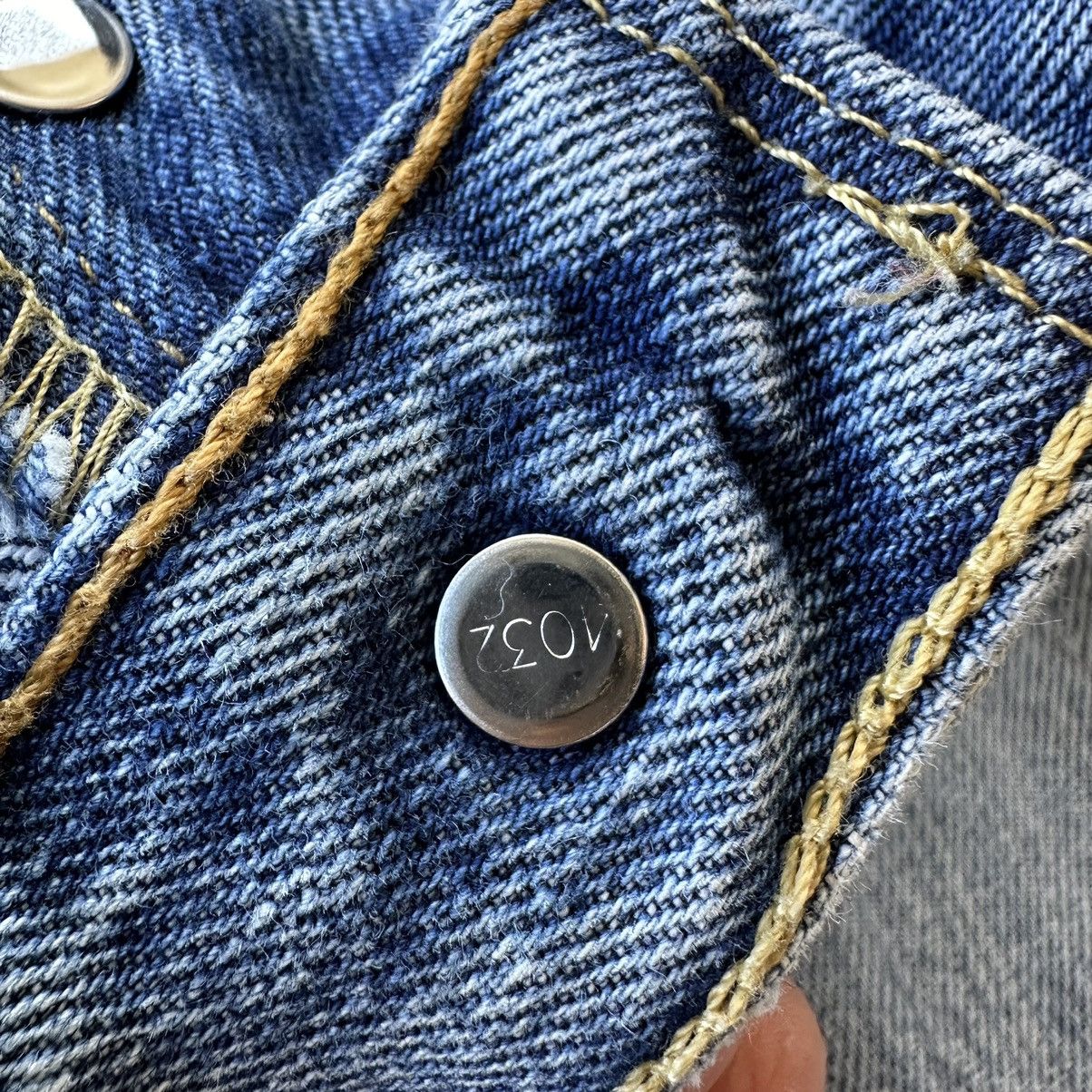 Levi's Vintage Levis 501 Mexico Blue Denim 33x34 D635 Size US 33 - 15 Thumbnail