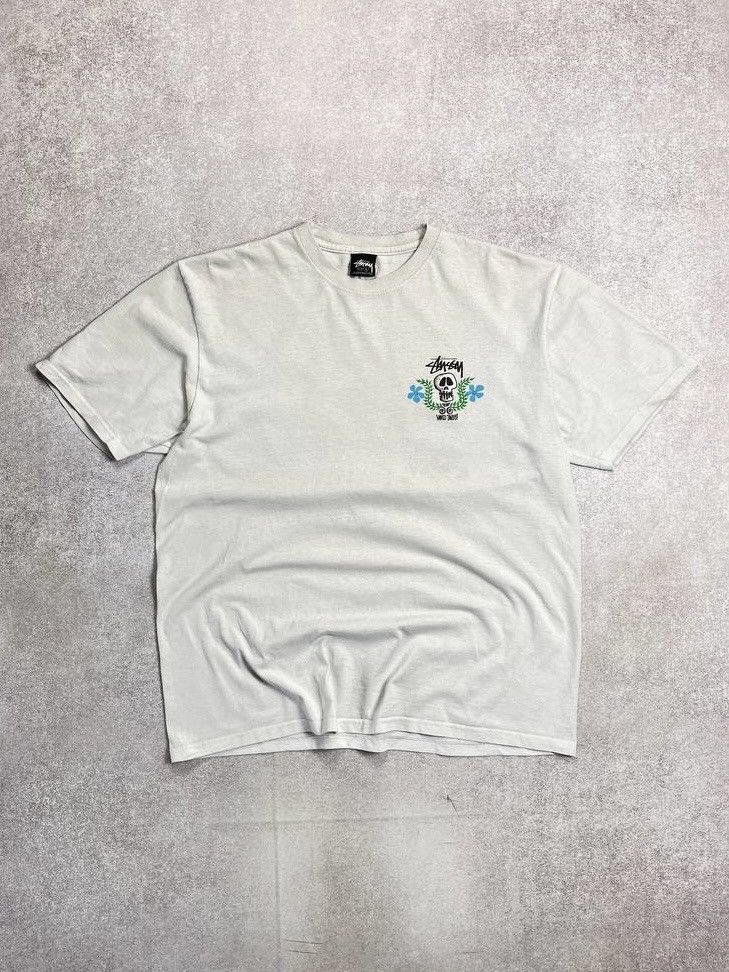 Other Vintage Stussy Shawn Stussy World Tribe Skull Boxy T-shirt L Size US L / EU 52-54 / 3 - 3 Thumbnail