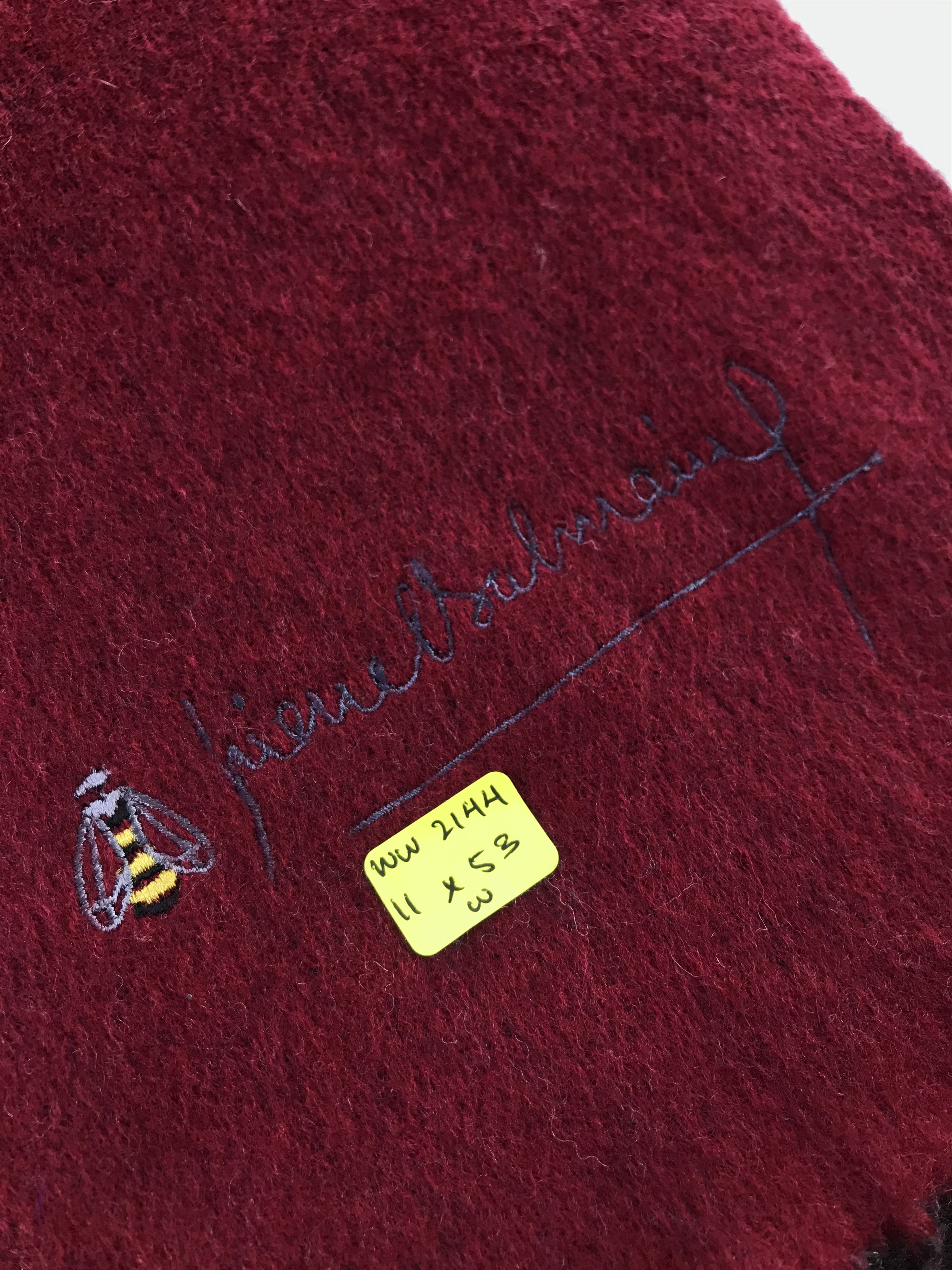 Vintage Pierre Balmain Scarf / Muffler / Neckwear - WW2144 Size ONE SIZE - 4 Thumbnail