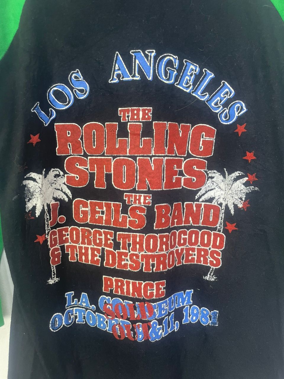 Band Tees × Vintage Vintage The rolling stones Band Baseball tshirt Size US S / EU 44-46 / 1 - 7 Thumbnail