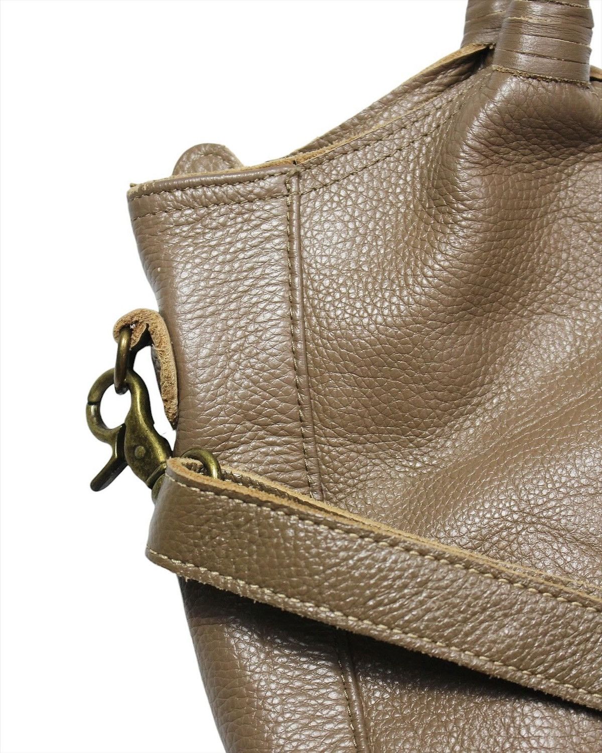 Japanese Brand N.F LEATHER SHOULDER BAG Size ONE SIZE - 4 Thumbnail