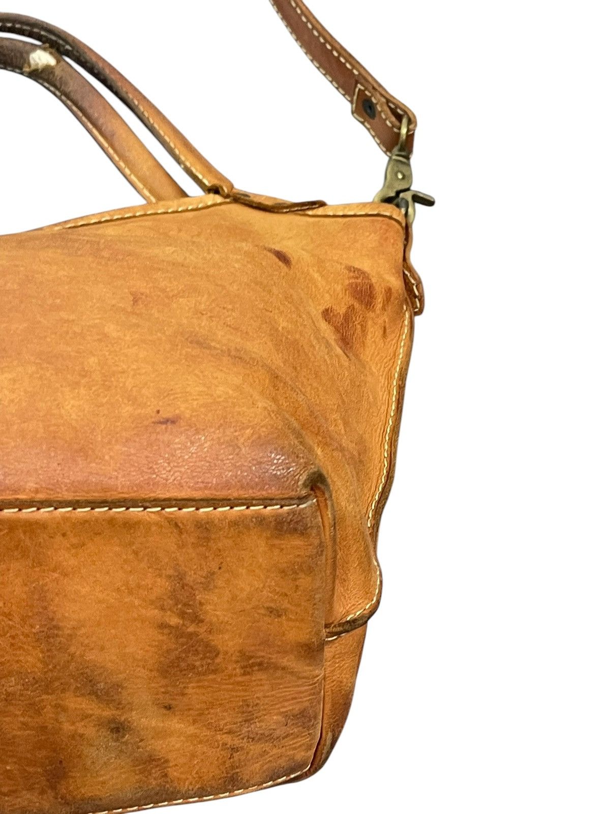Genuine Leather Full Leather Patina Peaks Peak Japan Tote Shoulder Bag 1🟩6 Size ONE SIZE - 18 Thumbnail