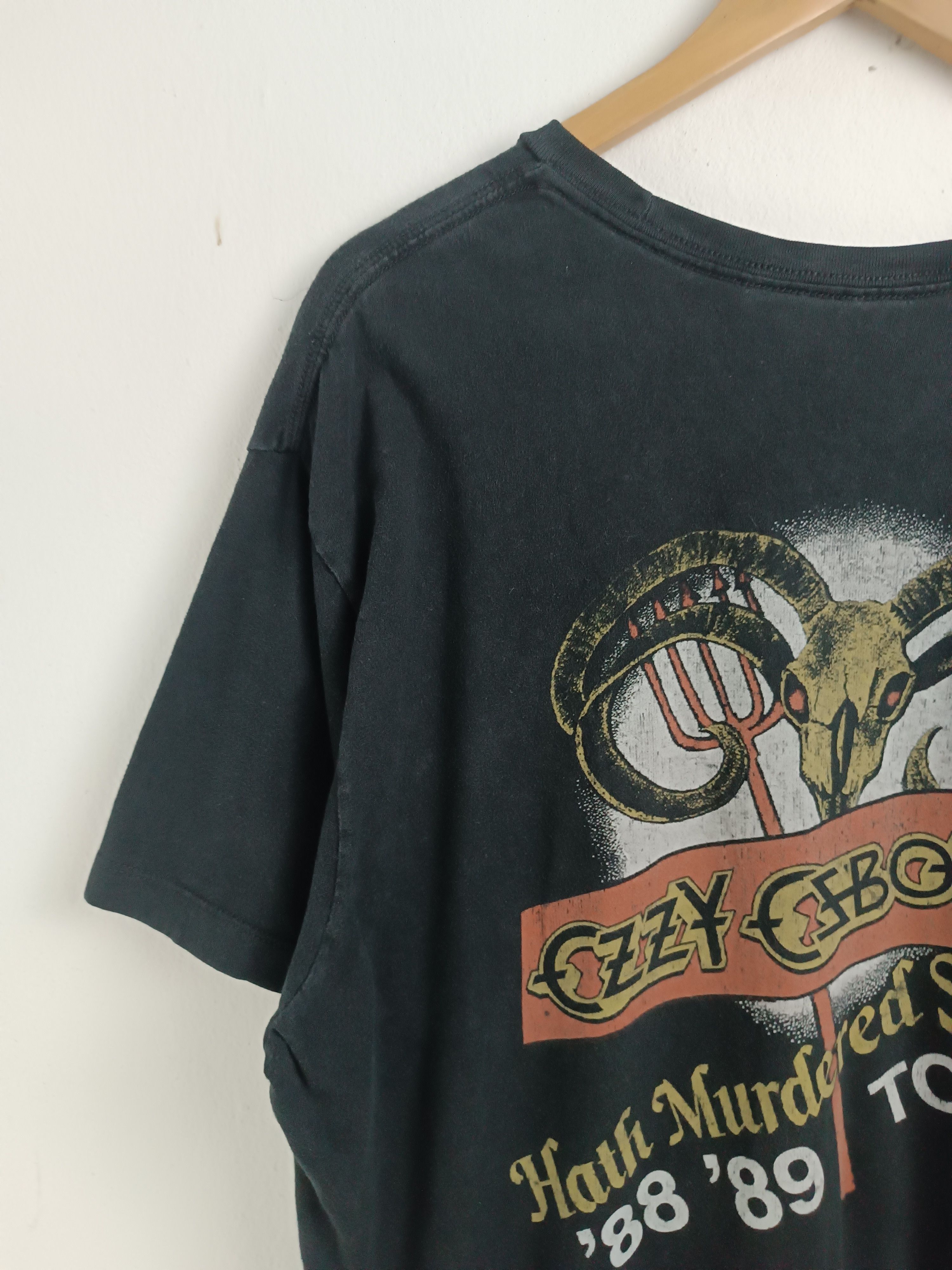 Vintage VINTAGE OZZY OSBOURNE BLACK SABBATH FADED TEE KISS DIO Size US XL / EU 56 / 4 - 11 Thumbnail
