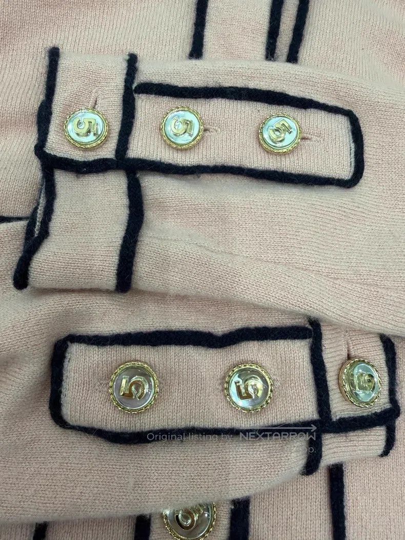 Chanel Chanel Pink short cartoon cardigan coat Size XS / US 0-2 / IT 36-38 - 4 Thumbnail